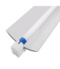 T5 Single Strip Light Fixture With Reflector 4'