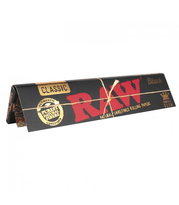 RAW Black Rolling Paper | Products | Greenthumb Hydroponics Store