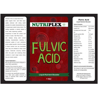 Fulvic Acid 1 Liter