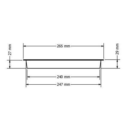300mm Round Saucer